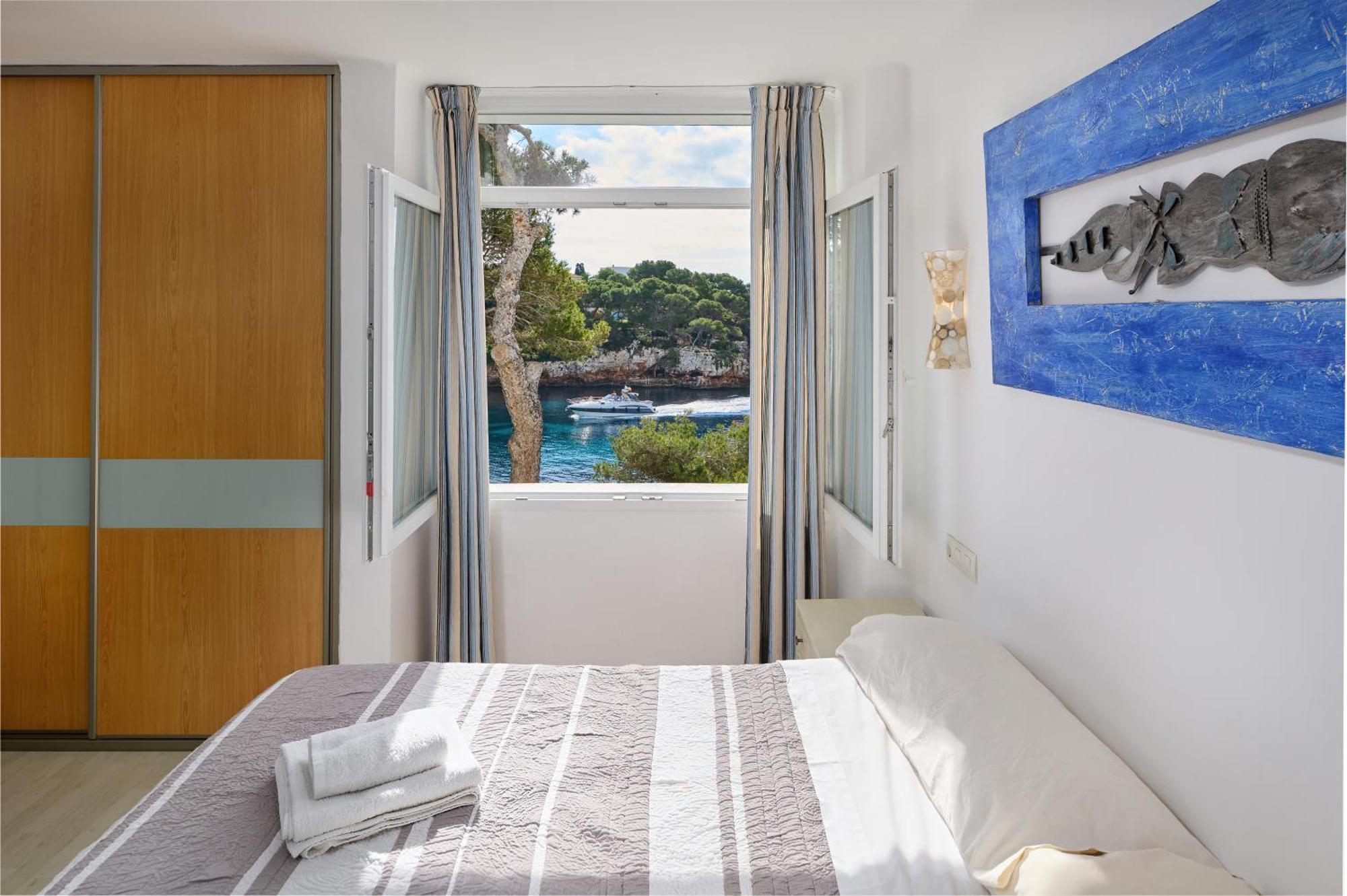 Sea Frontline Apartment 'Ernesto'. Pool. Wifi Santanyí Eksteriør bilde