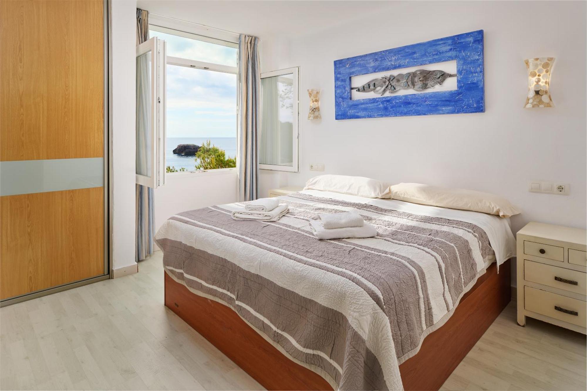 Sea Frontline Apartment 'Ernesto'. Pool. Wifi Santanyí Eksteriør bilde